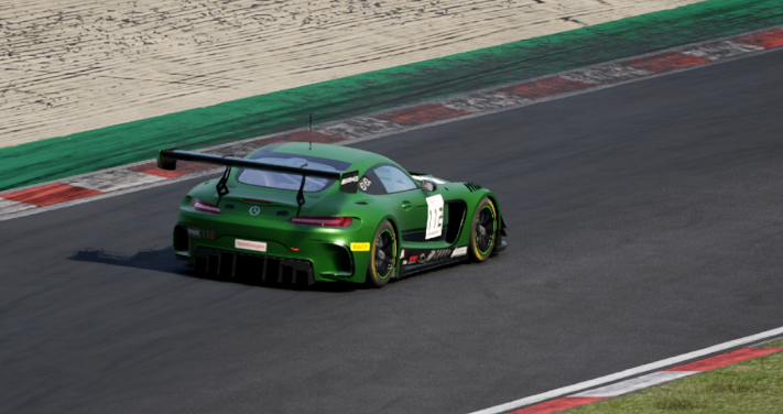 Nussy Motorsport Mercedes-AMG GT3 on track